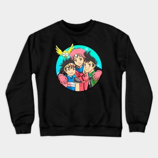 The Hero and his friends Crewneck Sweatshirt